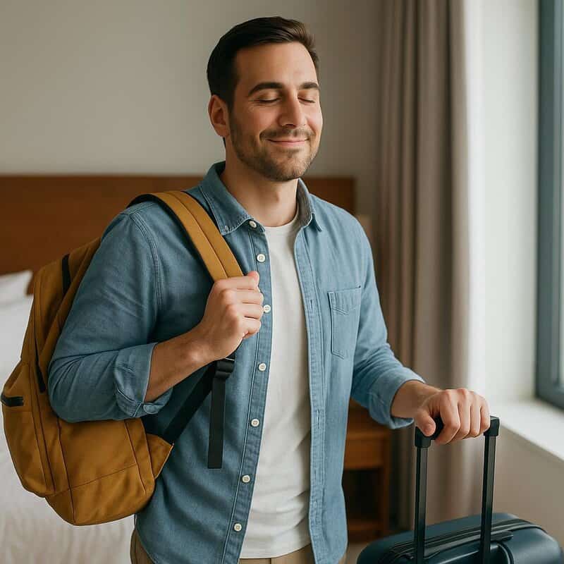 9. Less Travel Fatigue