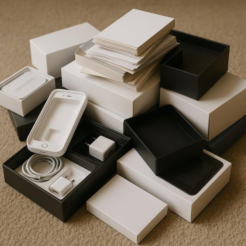 18. Hanging onto Outdated Technology Manuals and Packaging