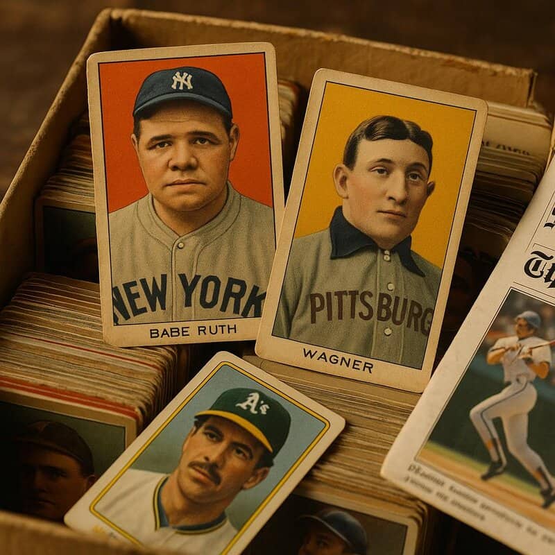 5. Old Baseball Cards