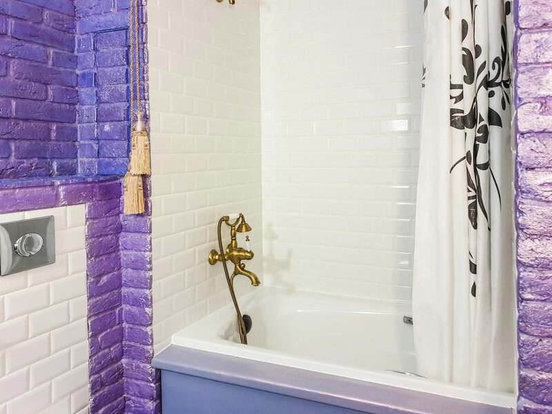 13. Change Out Shower Curtains & Hardware