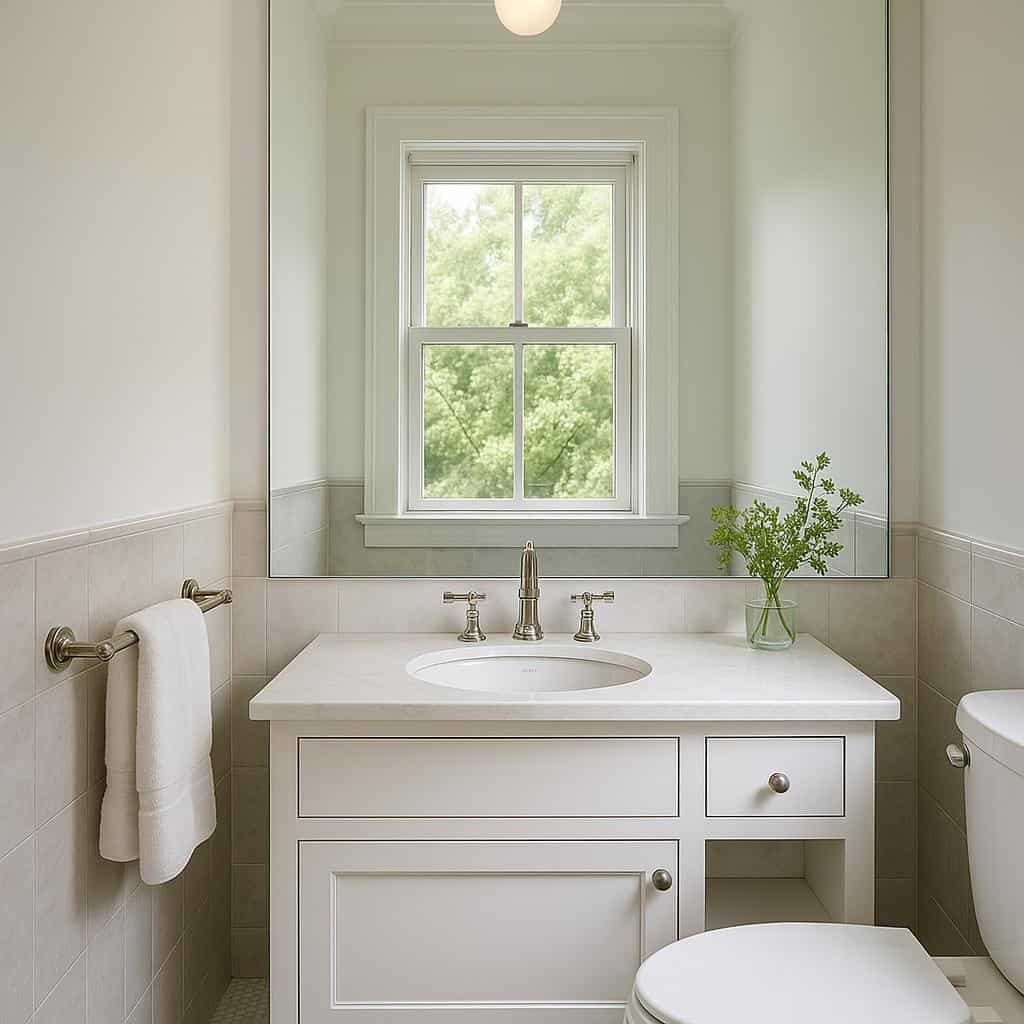 Incorporate Large Mirrors