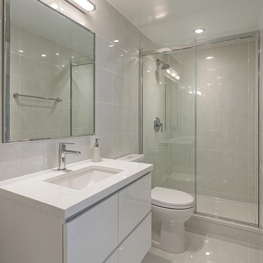 Use Reflective and Glossy Surfaces