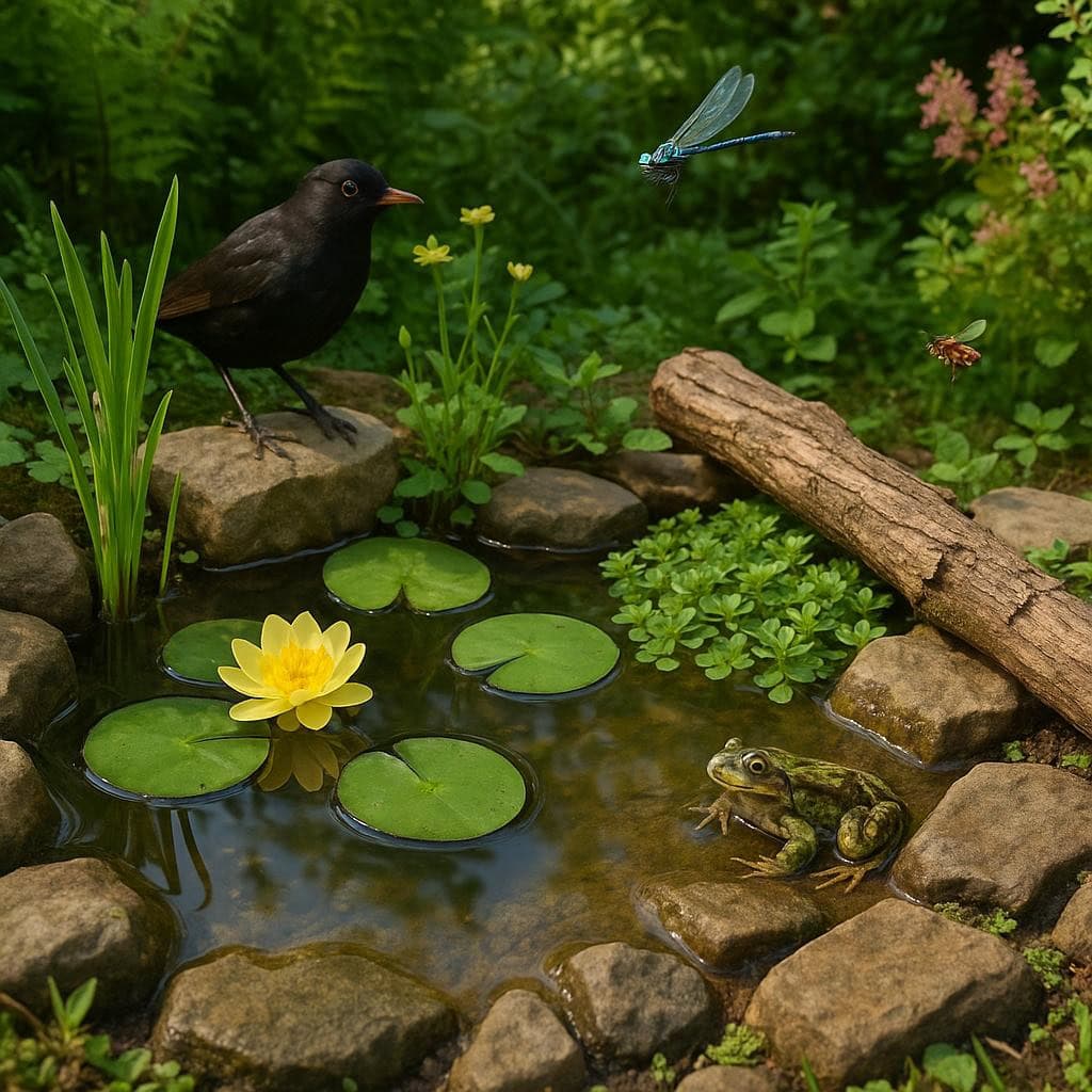 7. Create a Small Pond