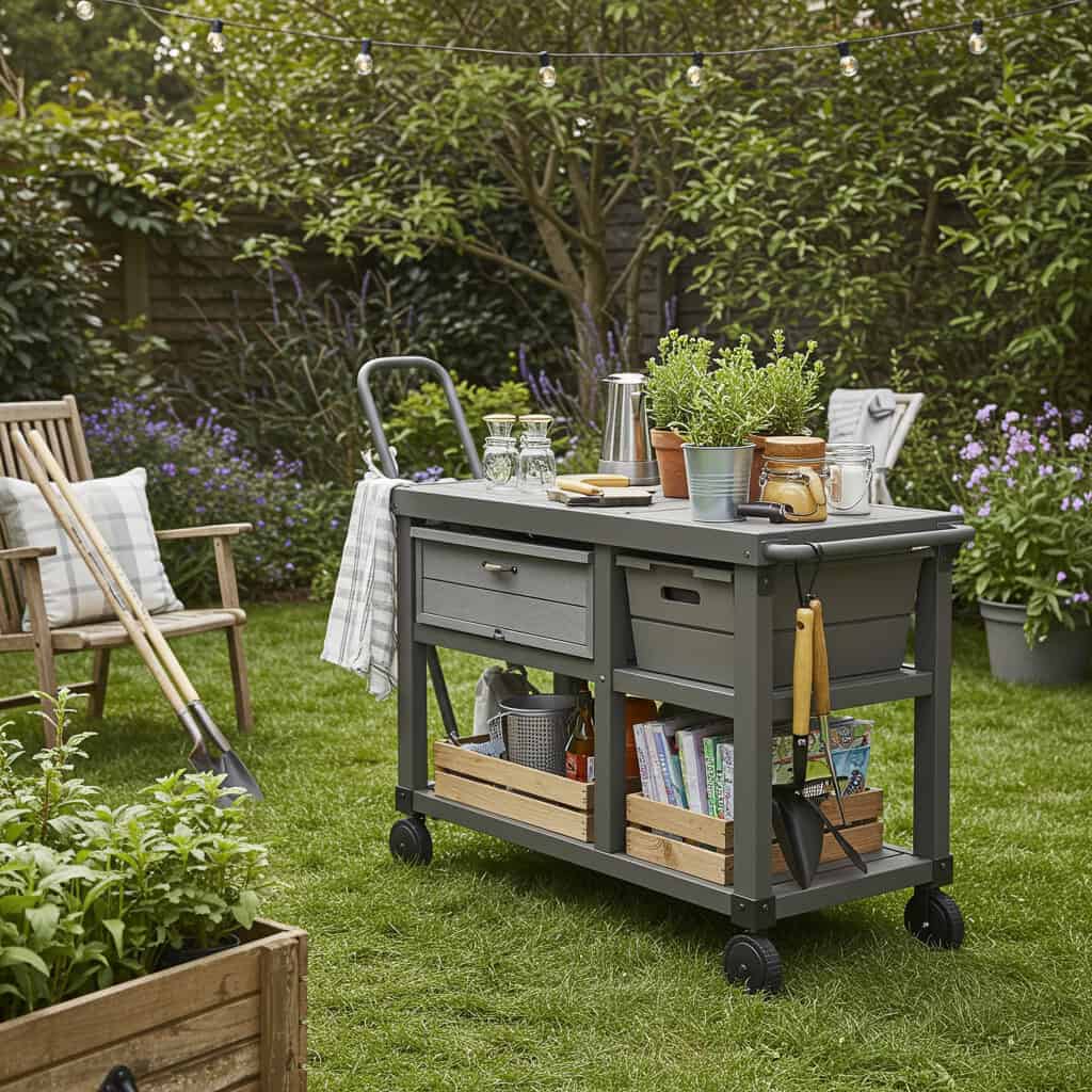 15. Rolling Storage Carts