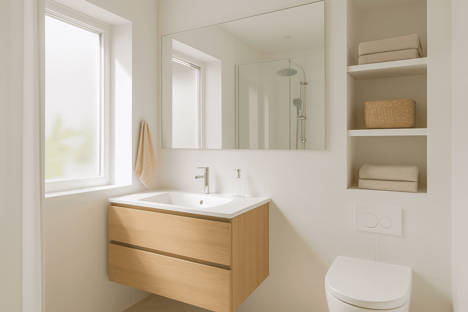 Tiny Bathroom? 15 Genius Tricks to Make It Look Twice as Big