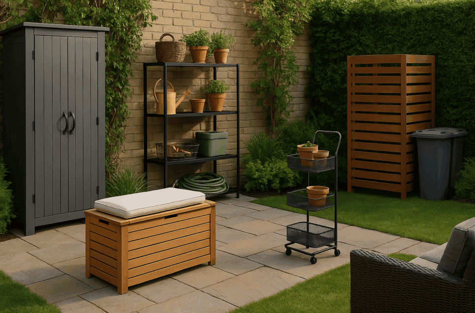 15 Outdoor Storage Hacks That Will Finally Declutter Your Yard