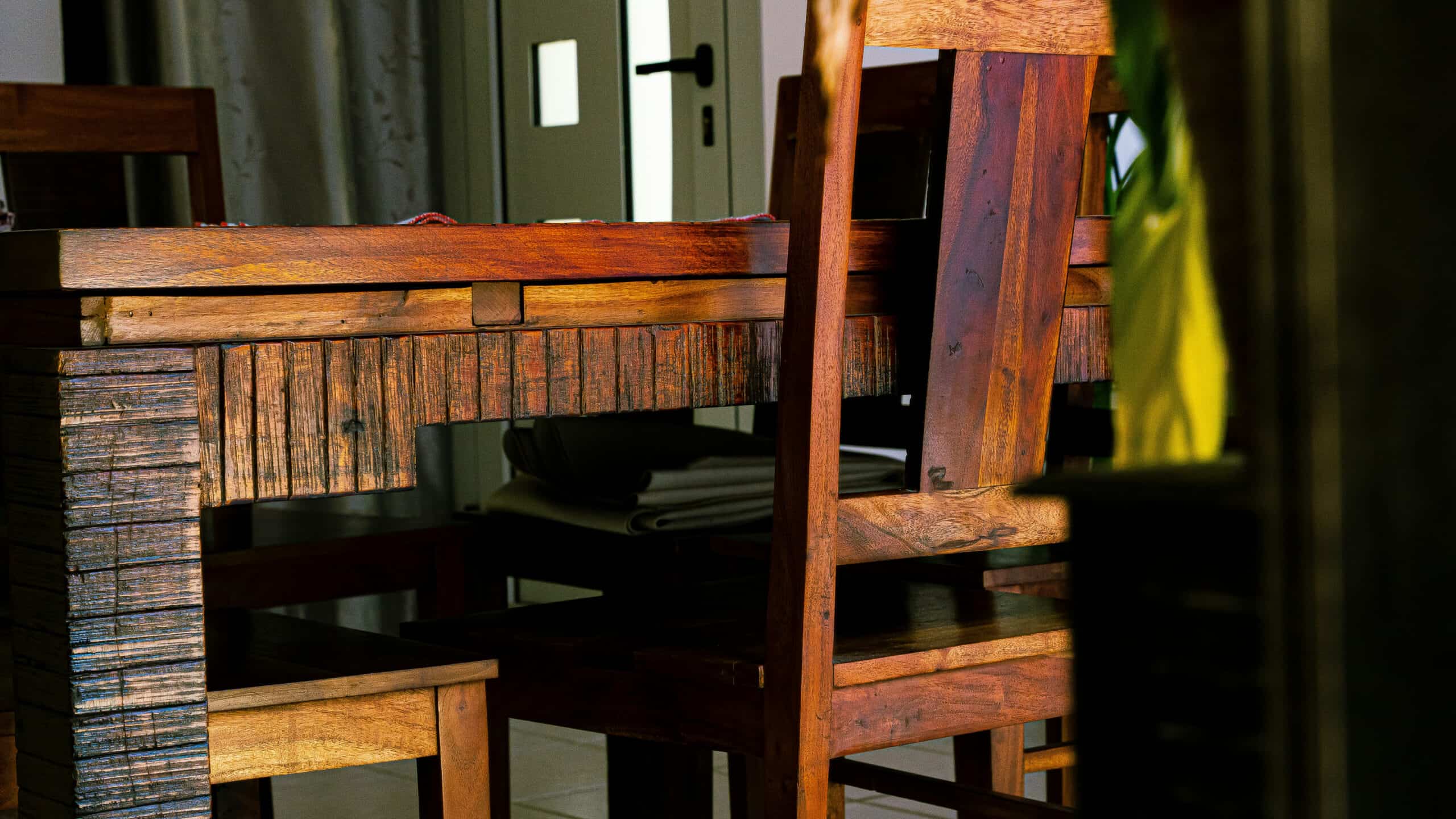 8. Rustic Wooden Furniture