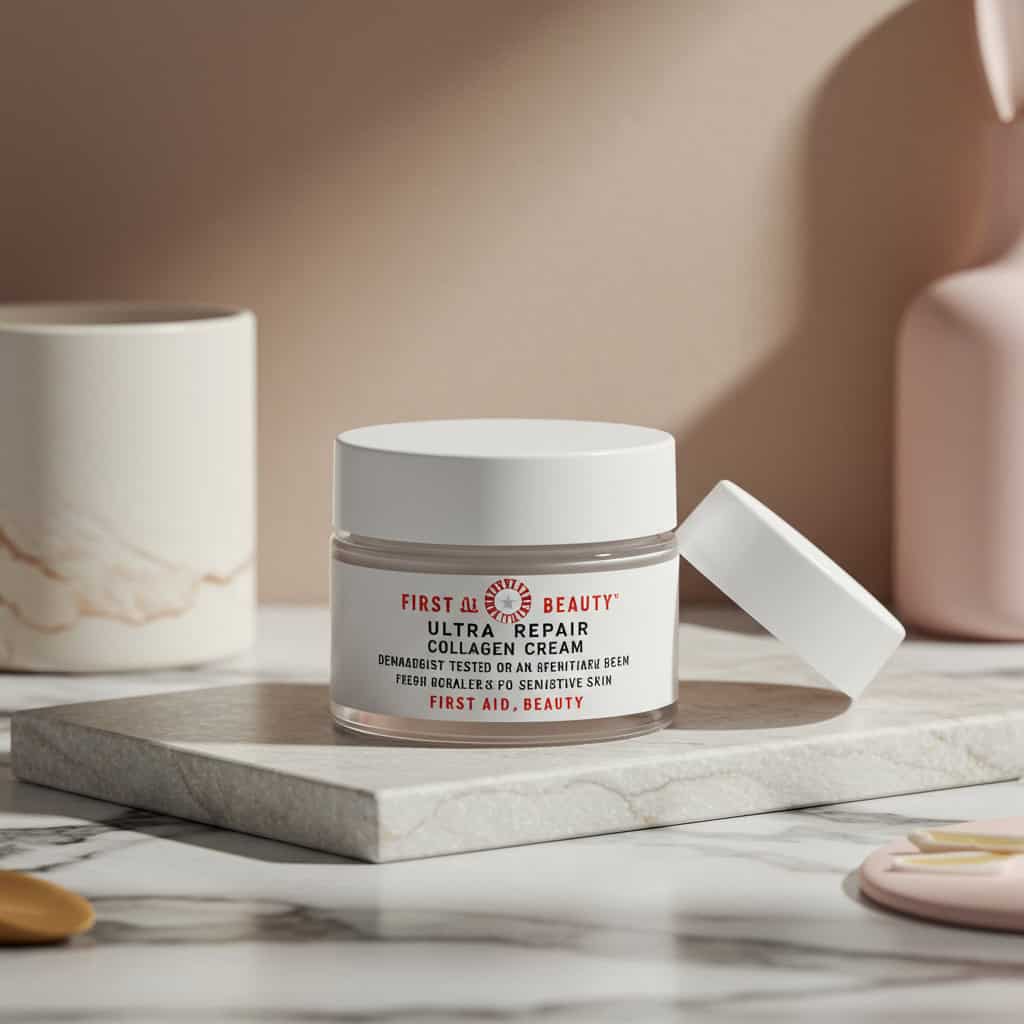 10. First Aid Beauty Ultra Repair Firming Collagen Cream