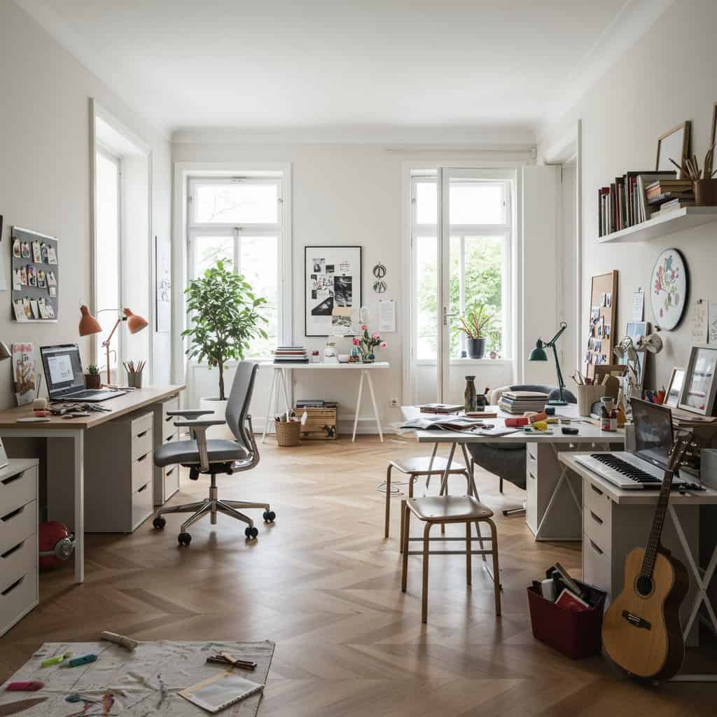 6. Spaced-Out Workstations