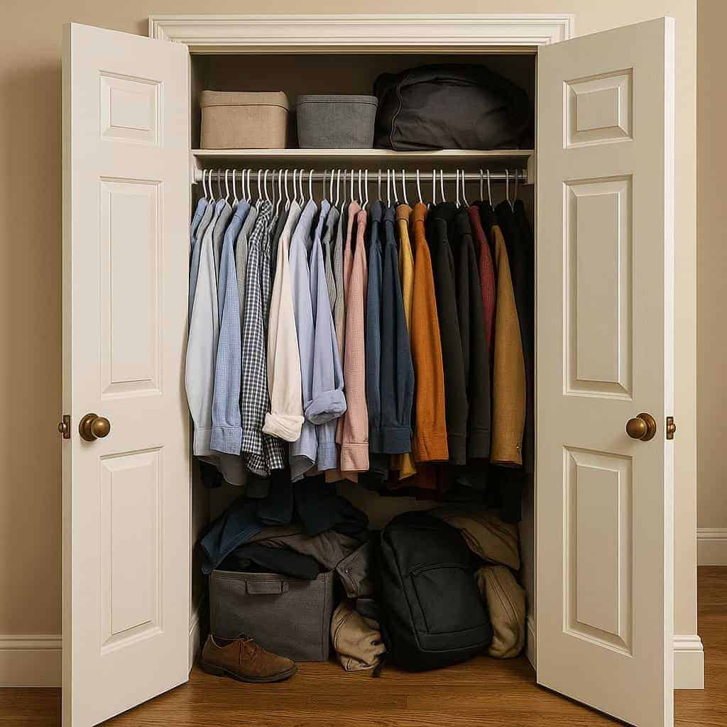4. Lack of Closet Space