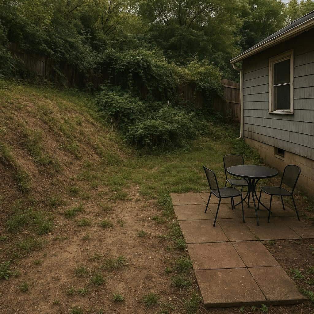 7. Unusable Outdoor Spaces