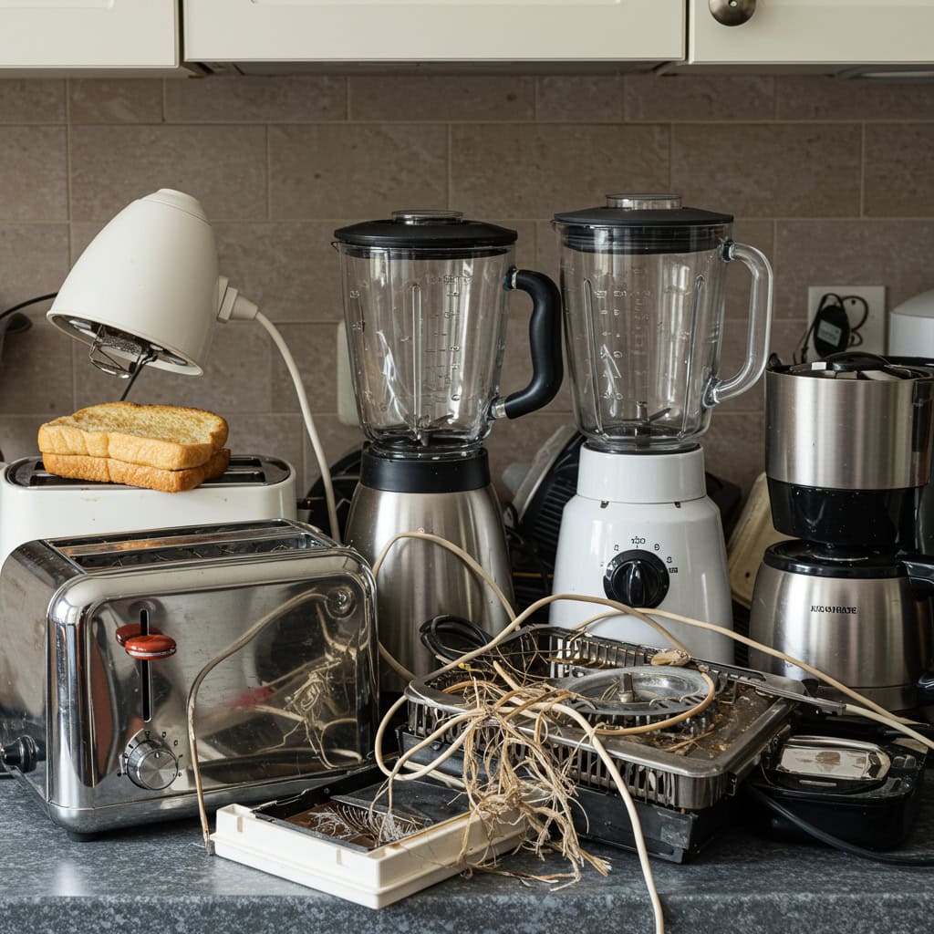 4. Broken or Unused Appliances