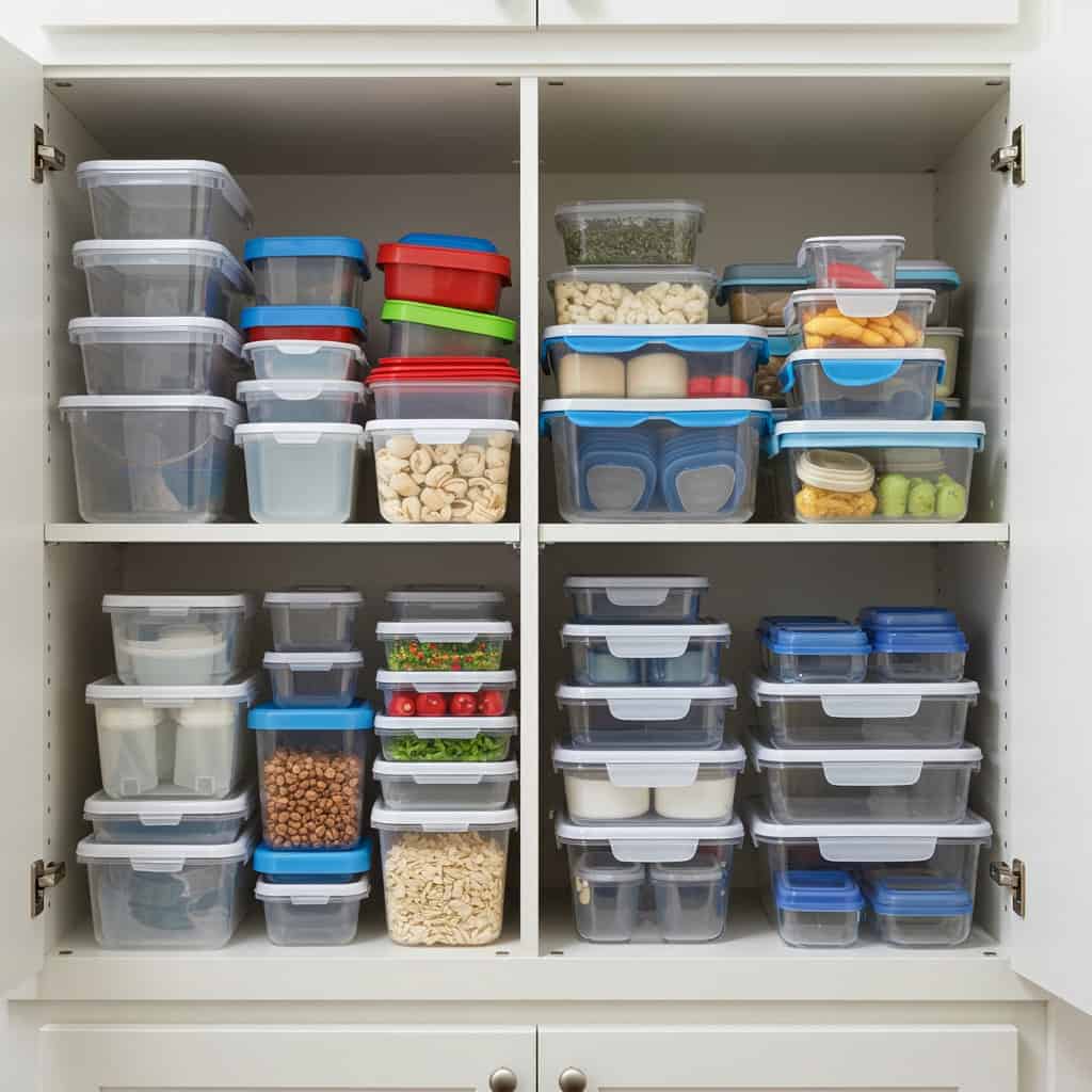 5. Extra or Mismatched Food Containers