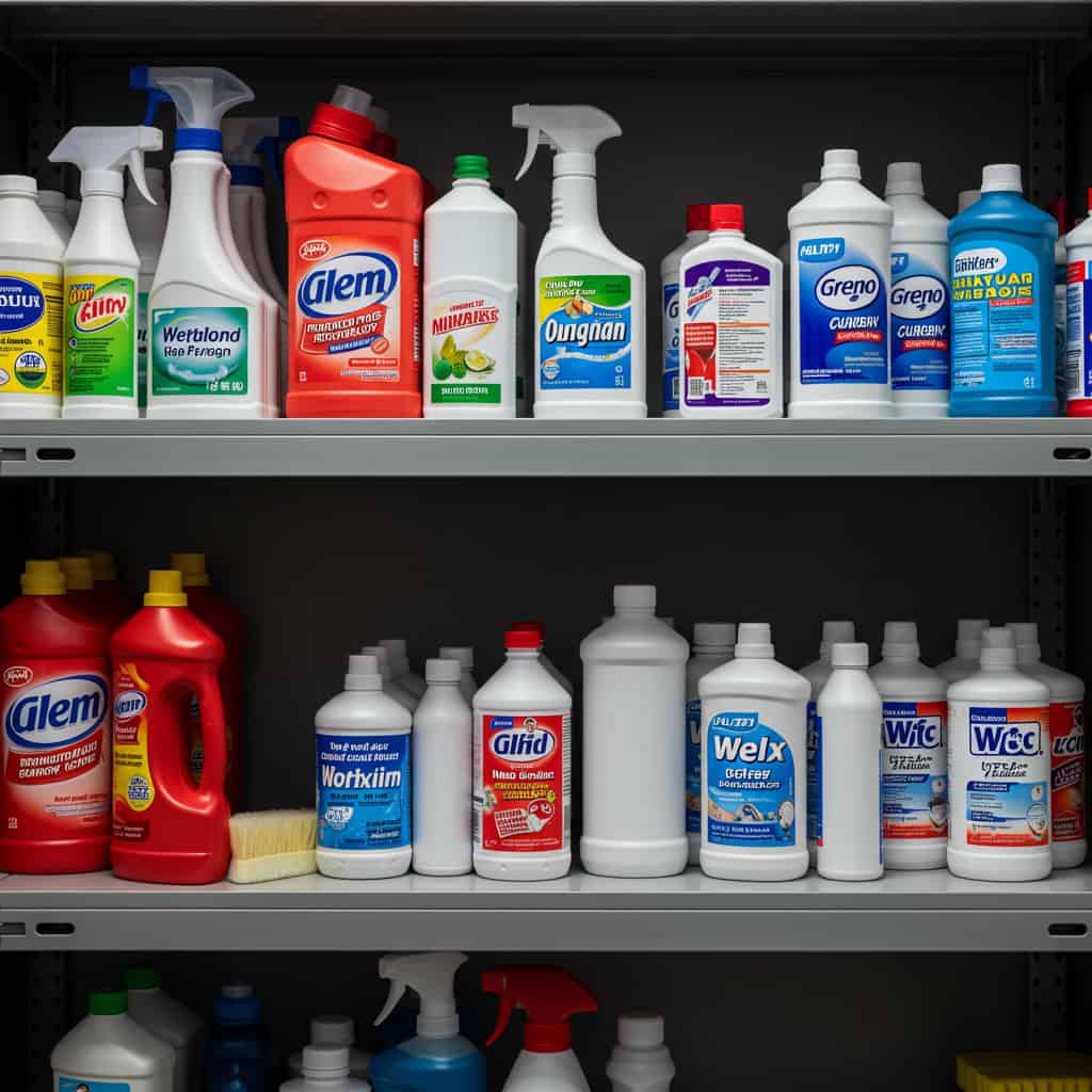 8. Outdated Cleaning Products
