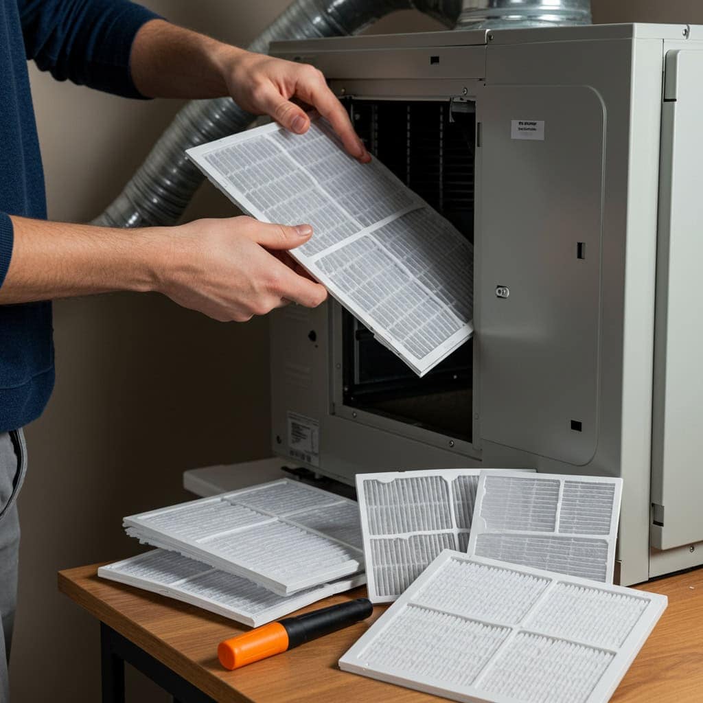 9. Maintain HVAC Filters
