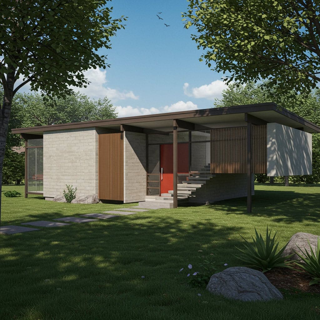 6. Mid-Century Modern