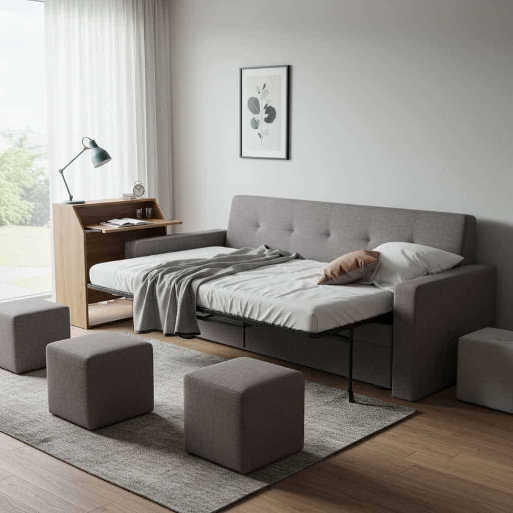 1. Invest in Multipurpose Furniture