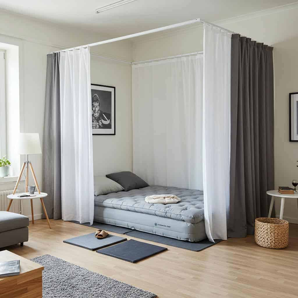 2. Create a Temporary Sleeping Nook