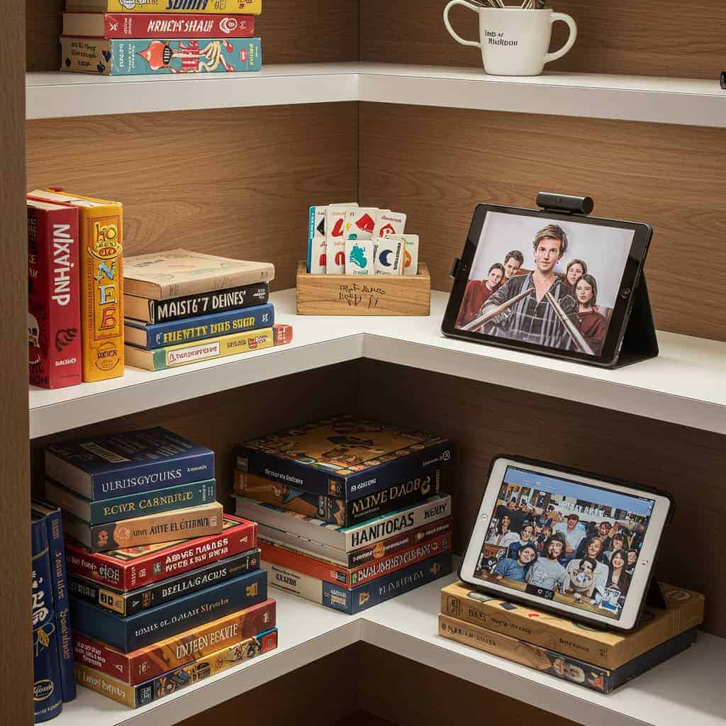 8. Curate a Mini Entertainment Zone