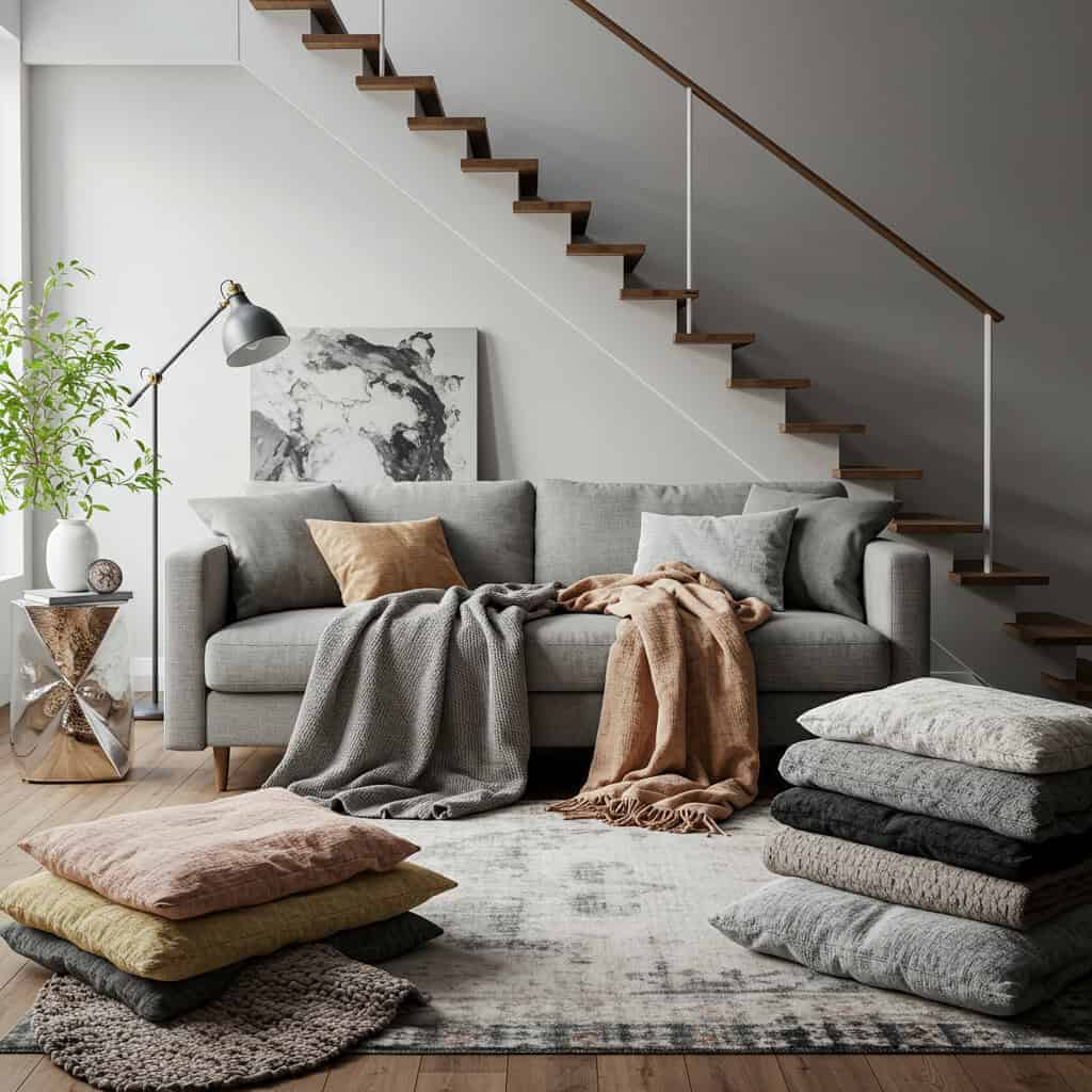 2. Layered Comfort and Warmth