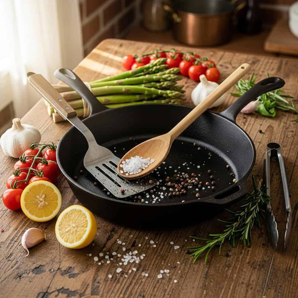 6. Cast Iron Skillets