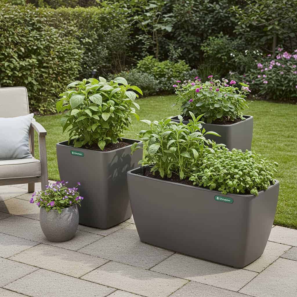 6. Self-Watering Containers