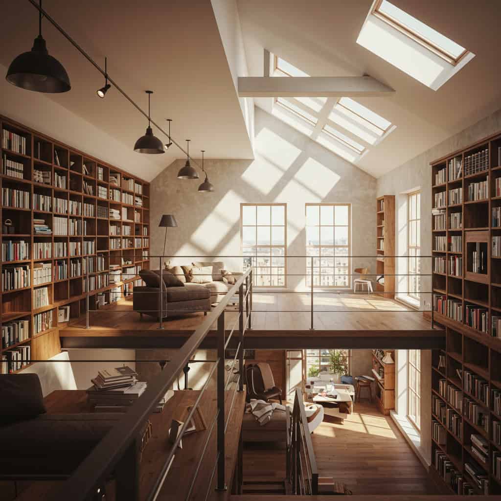 3. Sunlit Reading Loft