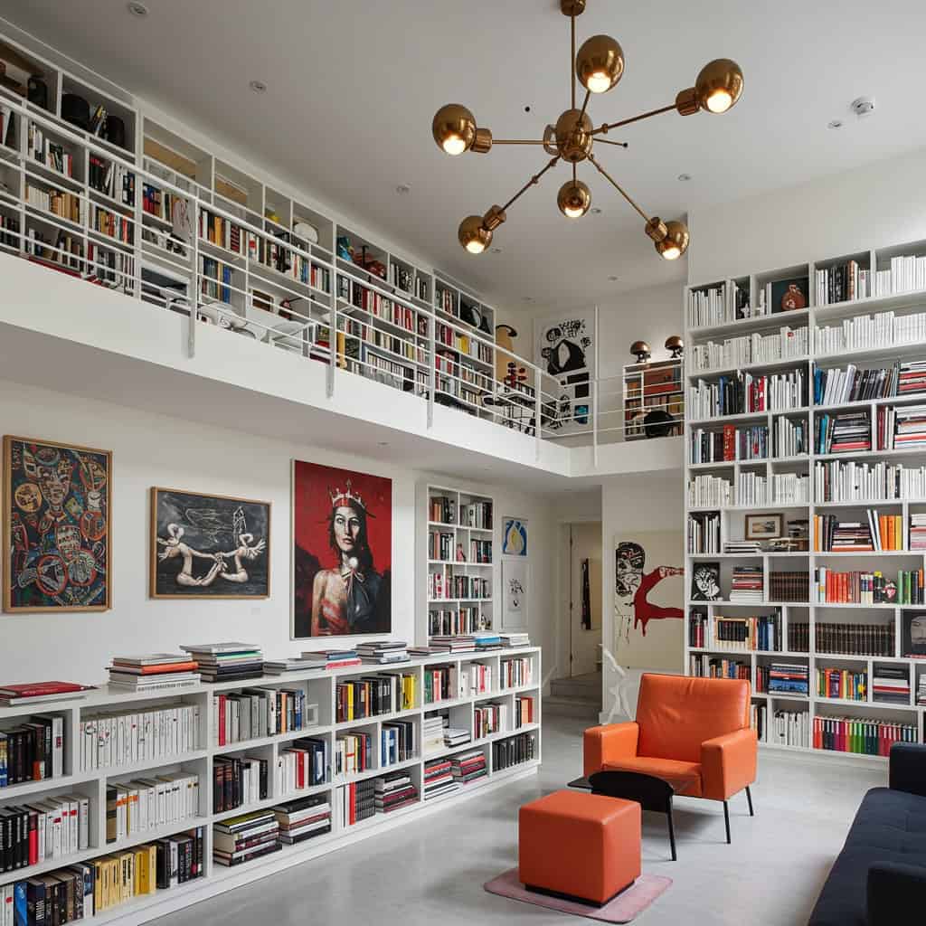 10. Artistic Contemporary Space