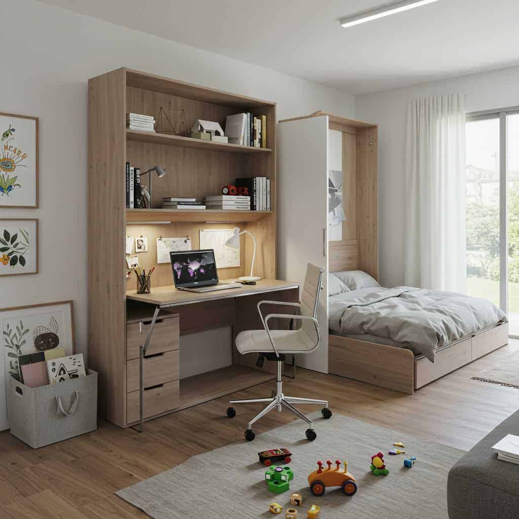 2. Flexible Multi-Use Rooms