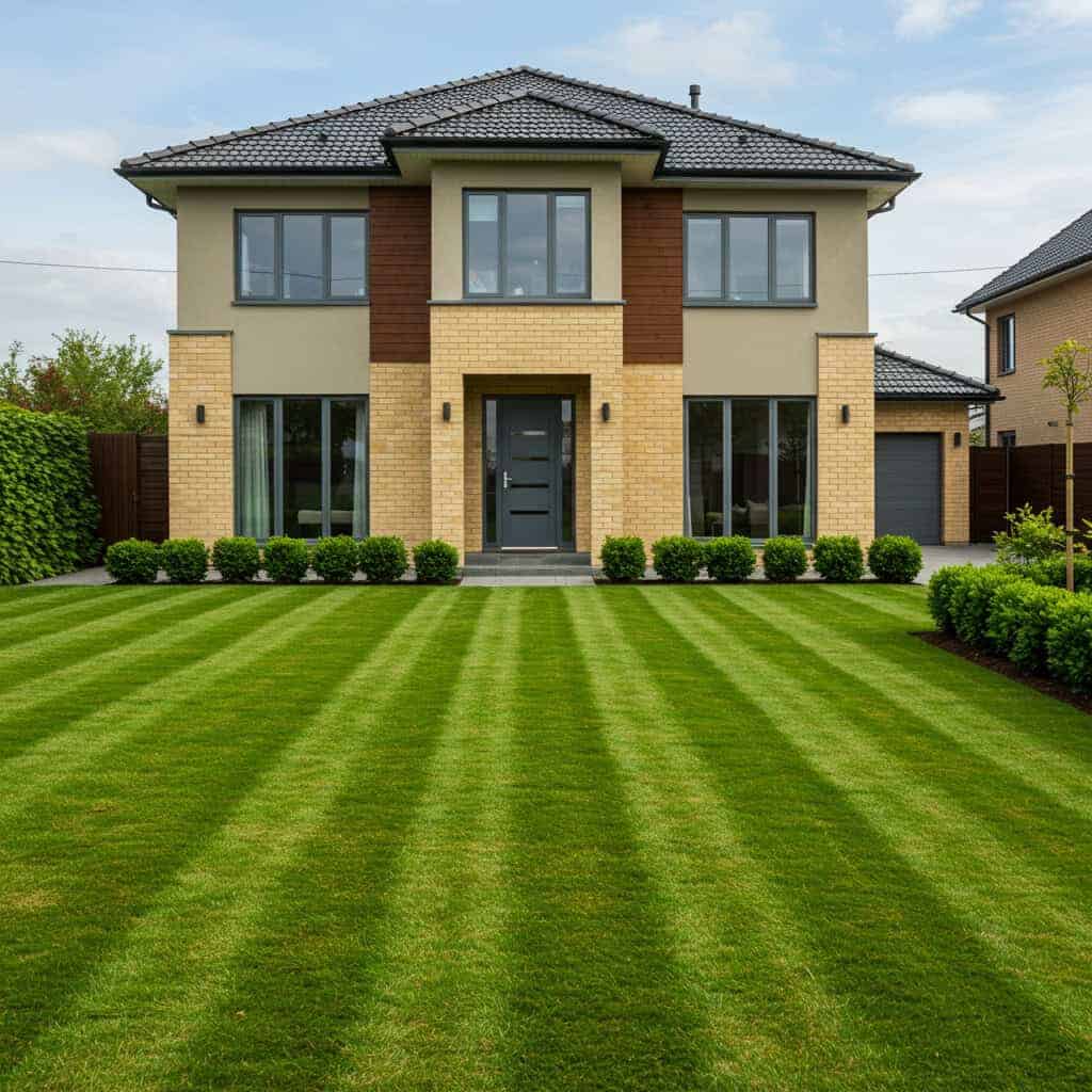 1. Keep Your Lawn Well-Manicured