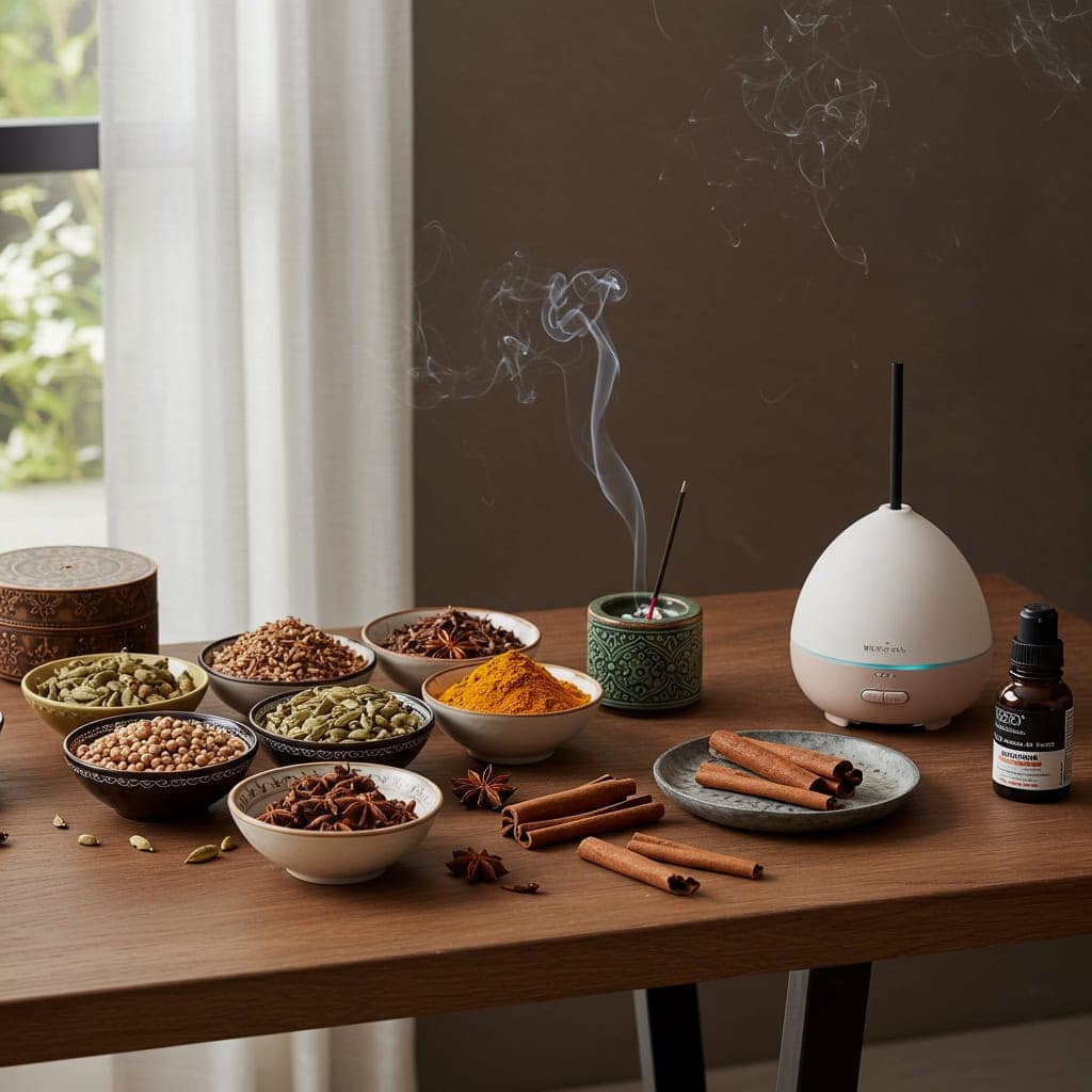 9. Embrace Scent with Spices and Incense