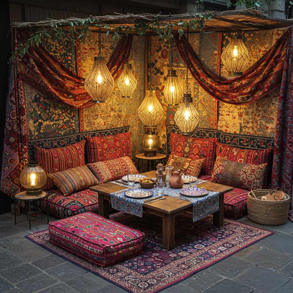 10. Create a Market-Inspired Dining Nook