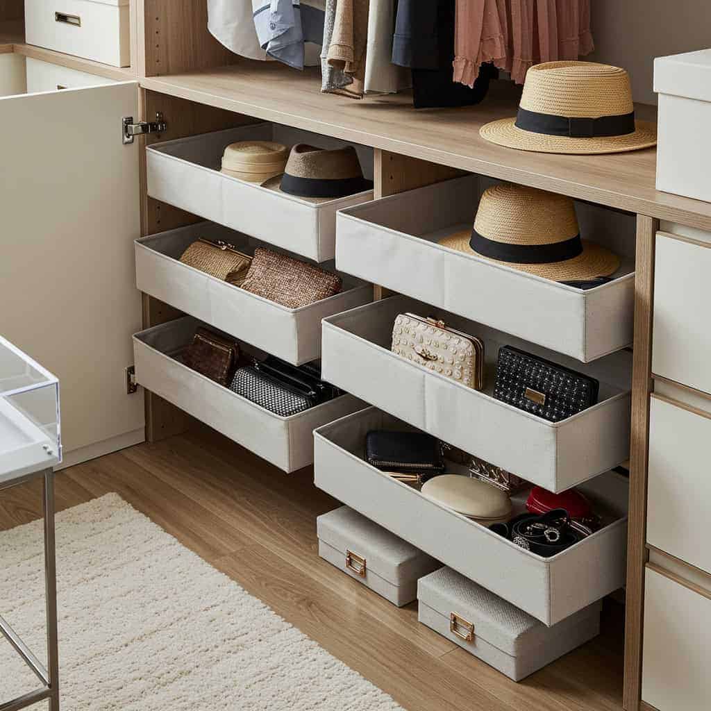 3. Under-Shelf Baskets