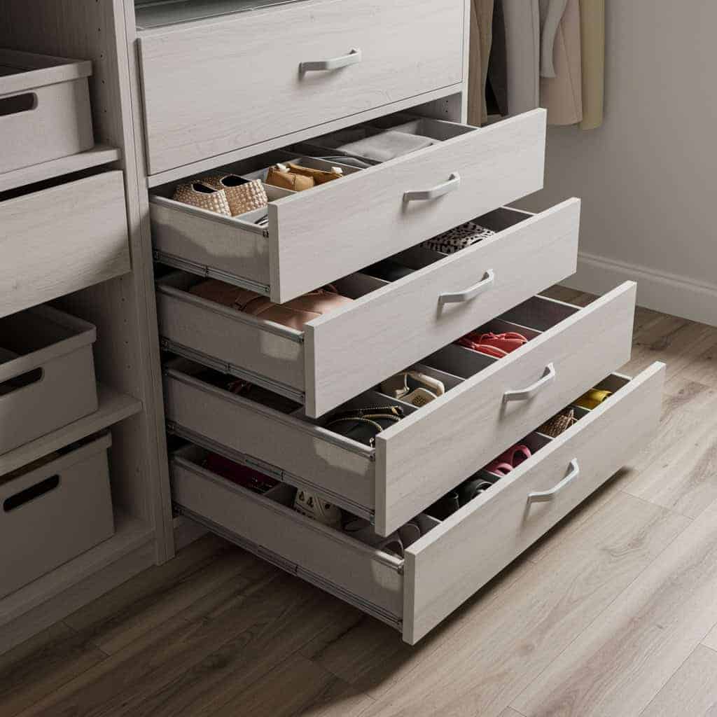 7. Closet Floor Space