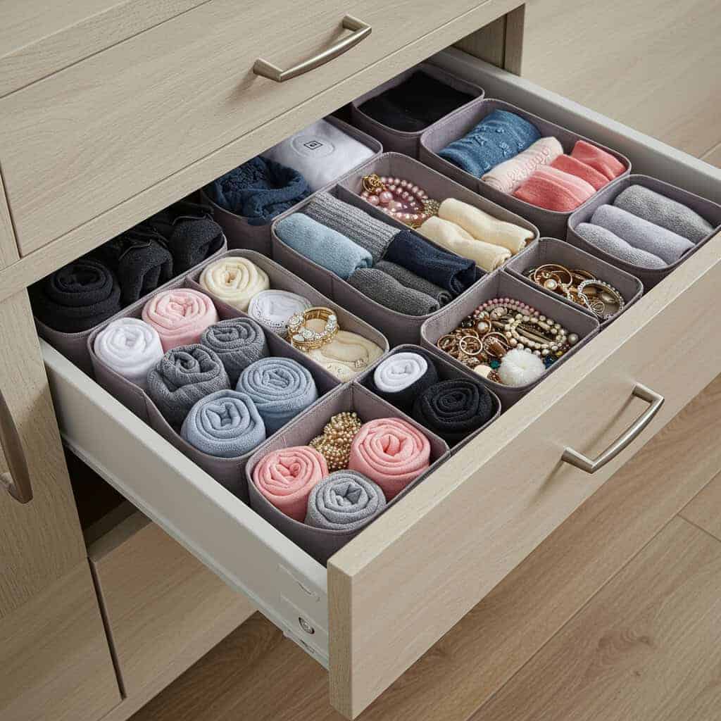 9. Drawer Organizers