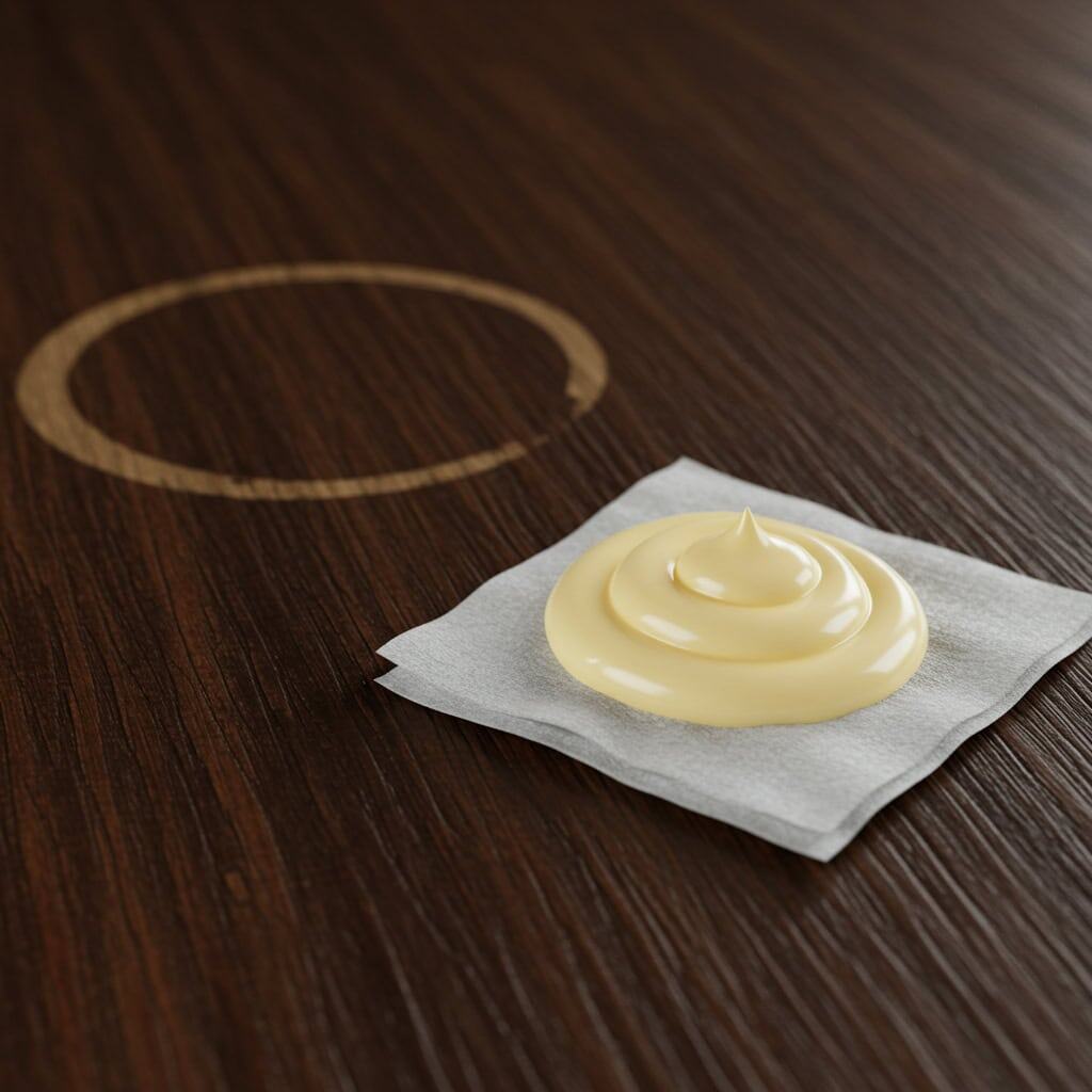 2. Mayonnaise for Water Ring Removal