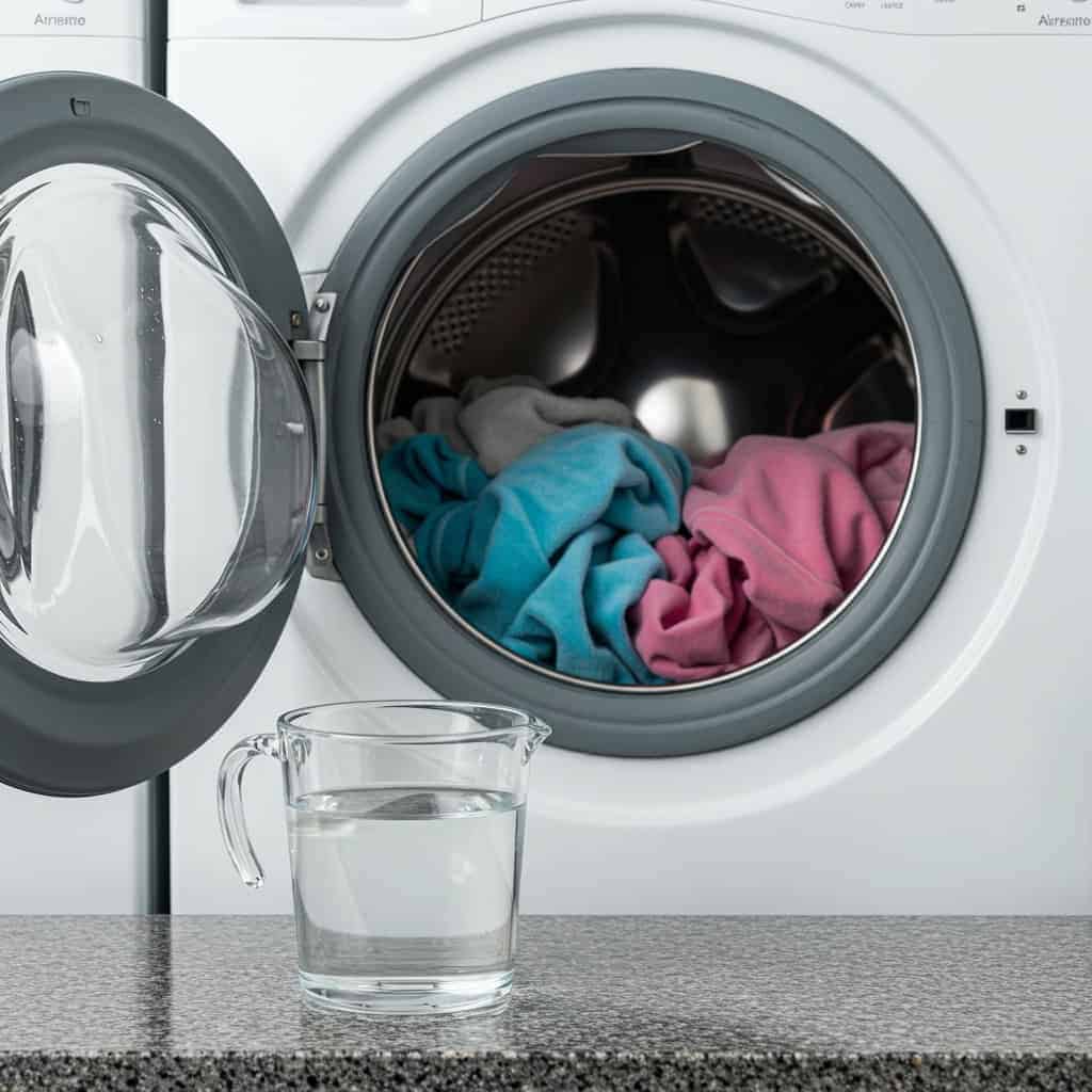 6. Vinegar to Deodorize Laundry