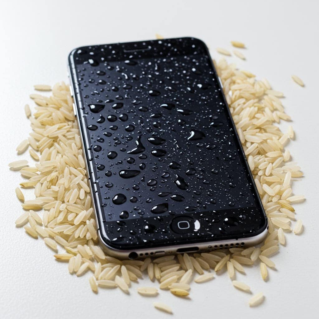 10. Rice to Save Wet Electronics