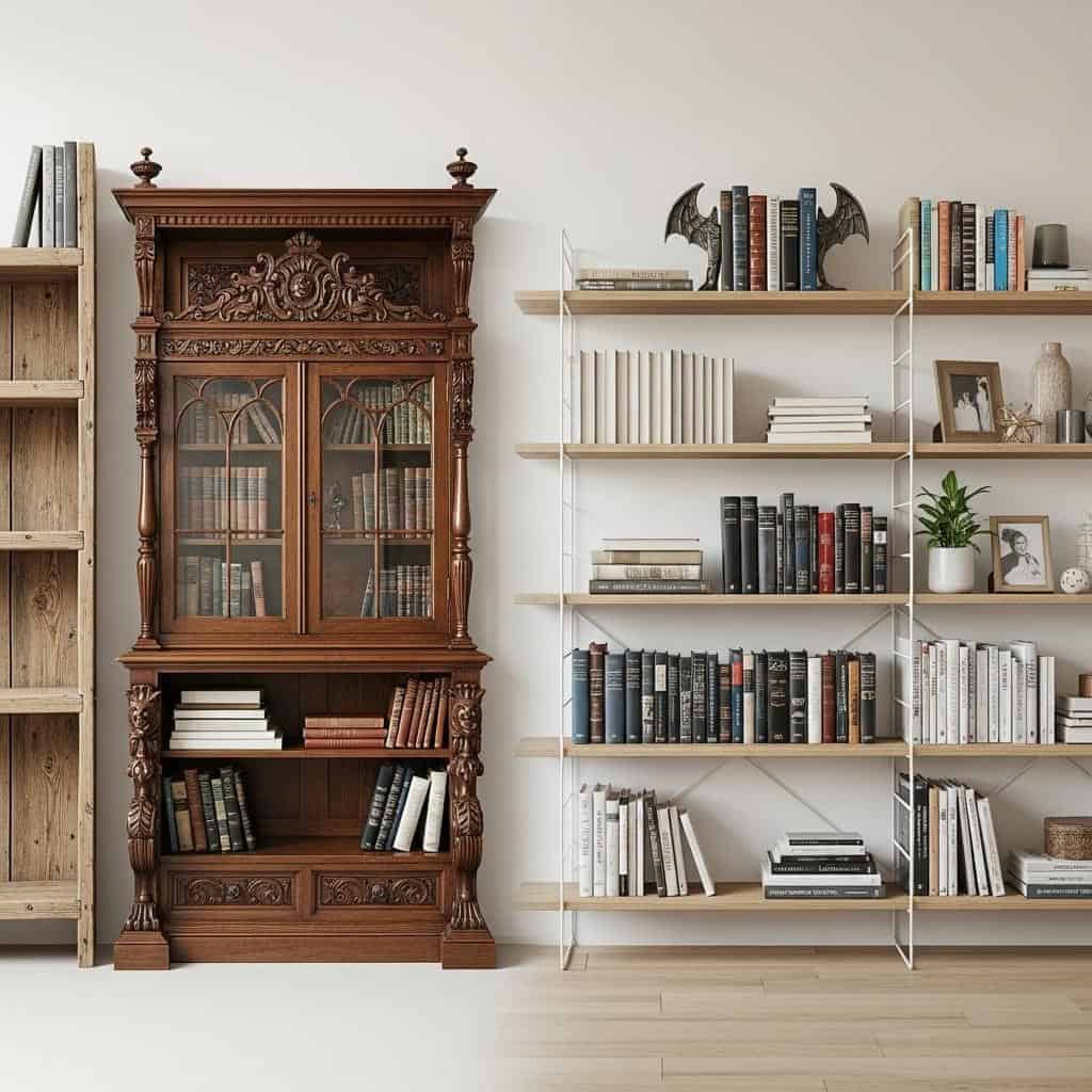 1. Bookshelves
