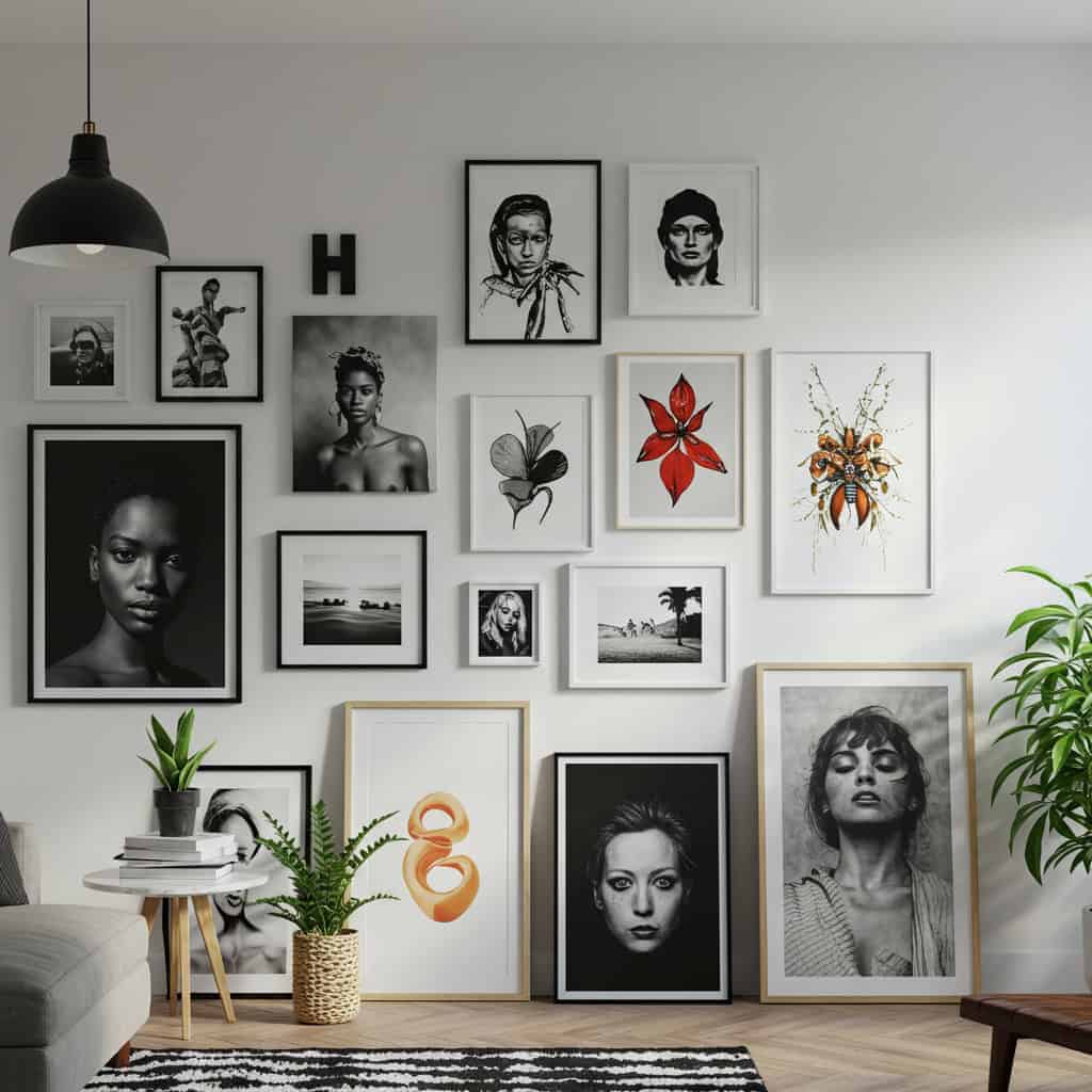 7. Art Displays Showcase Personal Passions