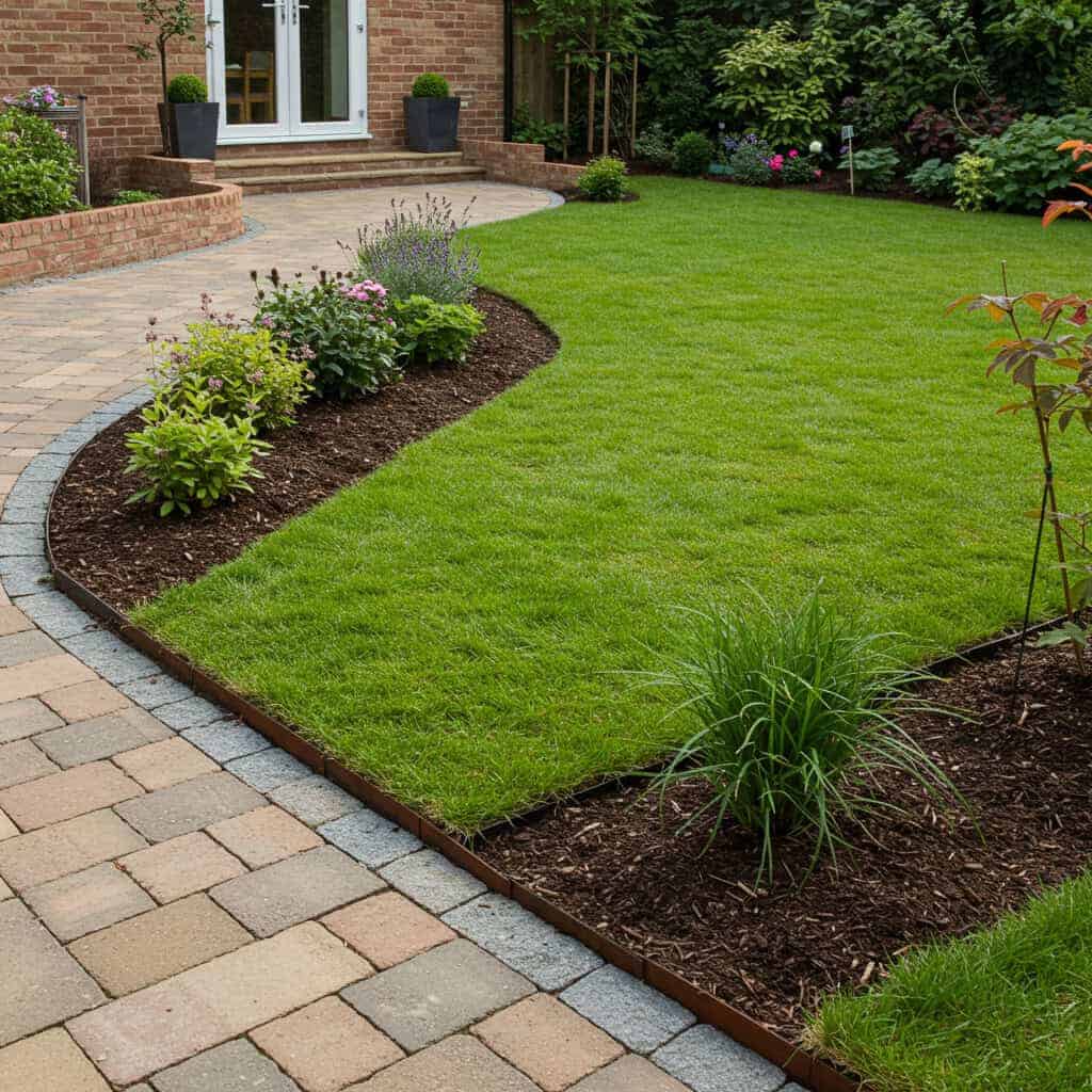 7. Use Edging to Define Spaces