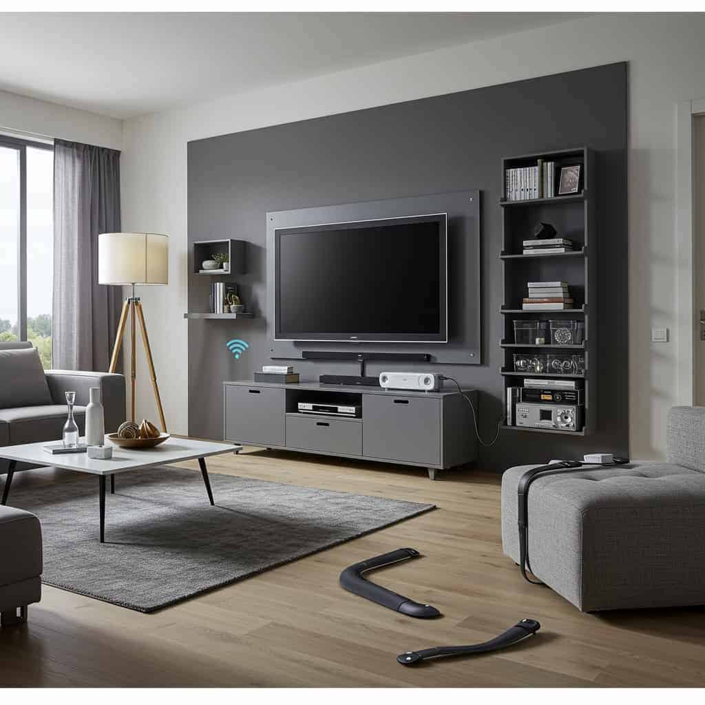 2. Conceal Cords and Wires