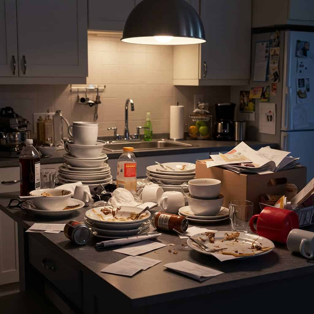 1. Clutter Piling Up Everywhere