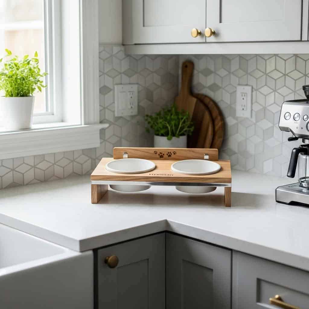 2. Decorative Food and Water Stations