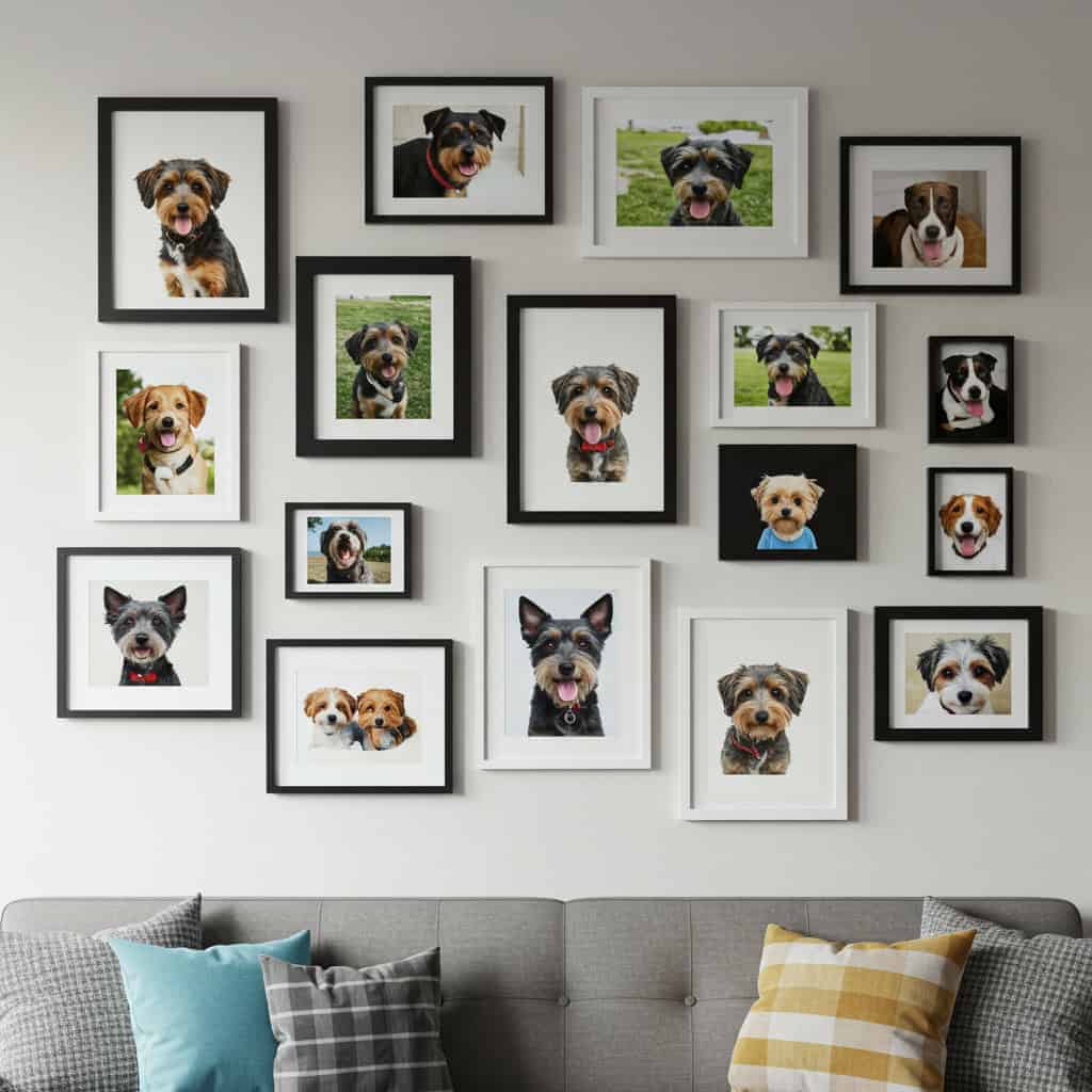 6. Pet Portraits and Photo Displays