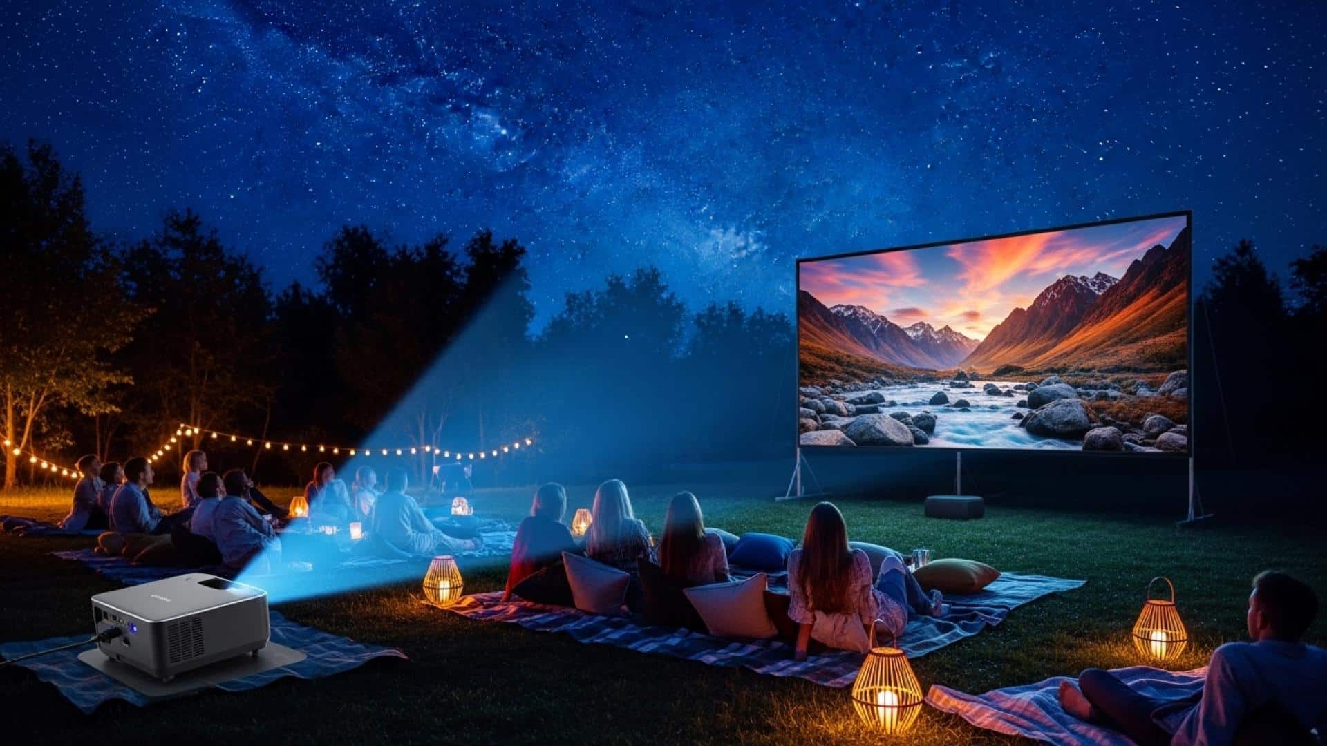 10 Best Outdoor Projectors That Deliver Stunning Picture Quality Under the Stars