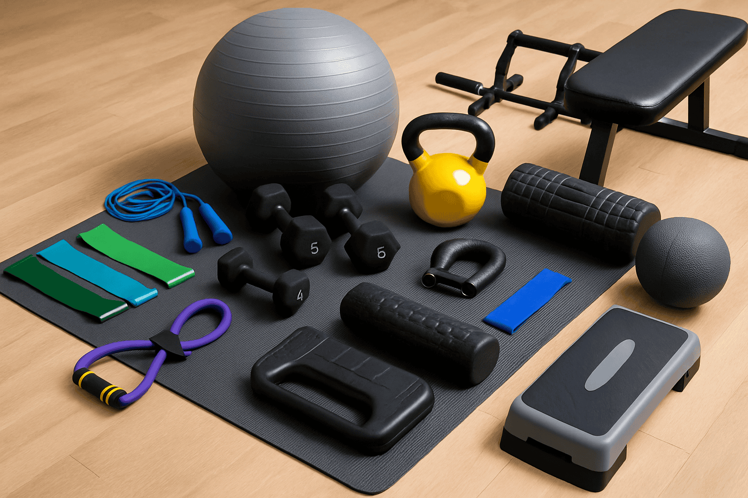 12 Best Pieces of Equipment for Beginner-Friendly Home Workouts