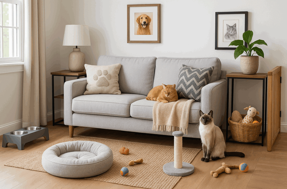 11 Subtle Ways Your Pet Has Secretly Taken Over Your Home Décor
