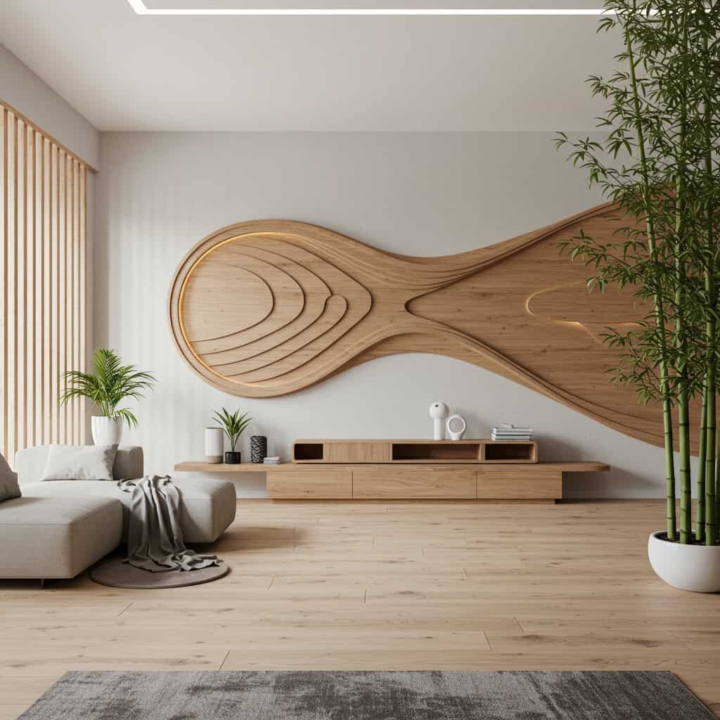 Step 5: Use Natural Materials and Organic Forms