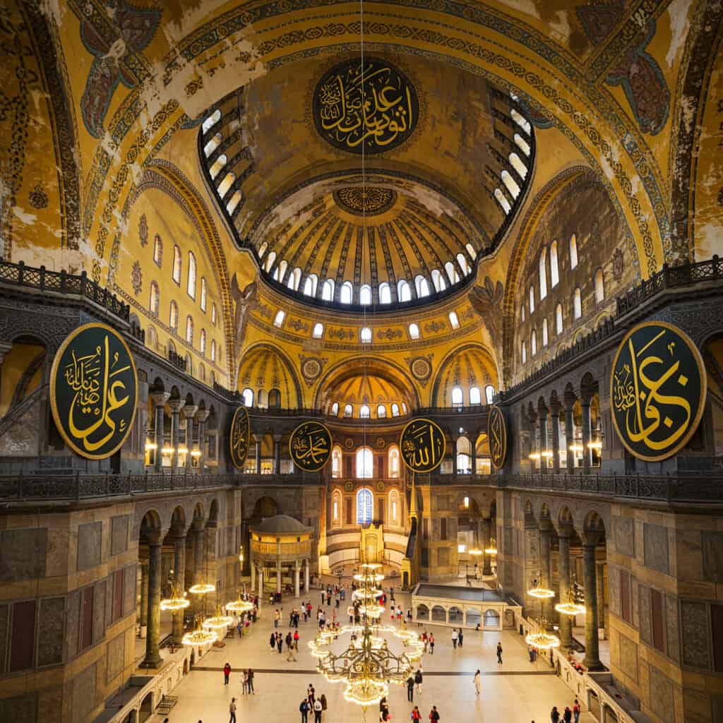 2. Hagia Sophia (Istanbul, Turkey)